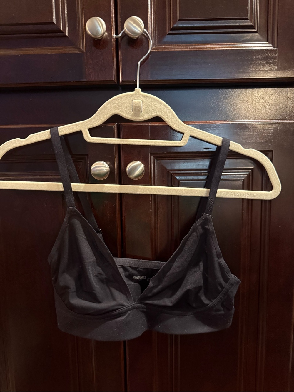 aerie Black Wireless Bandeau Bralette